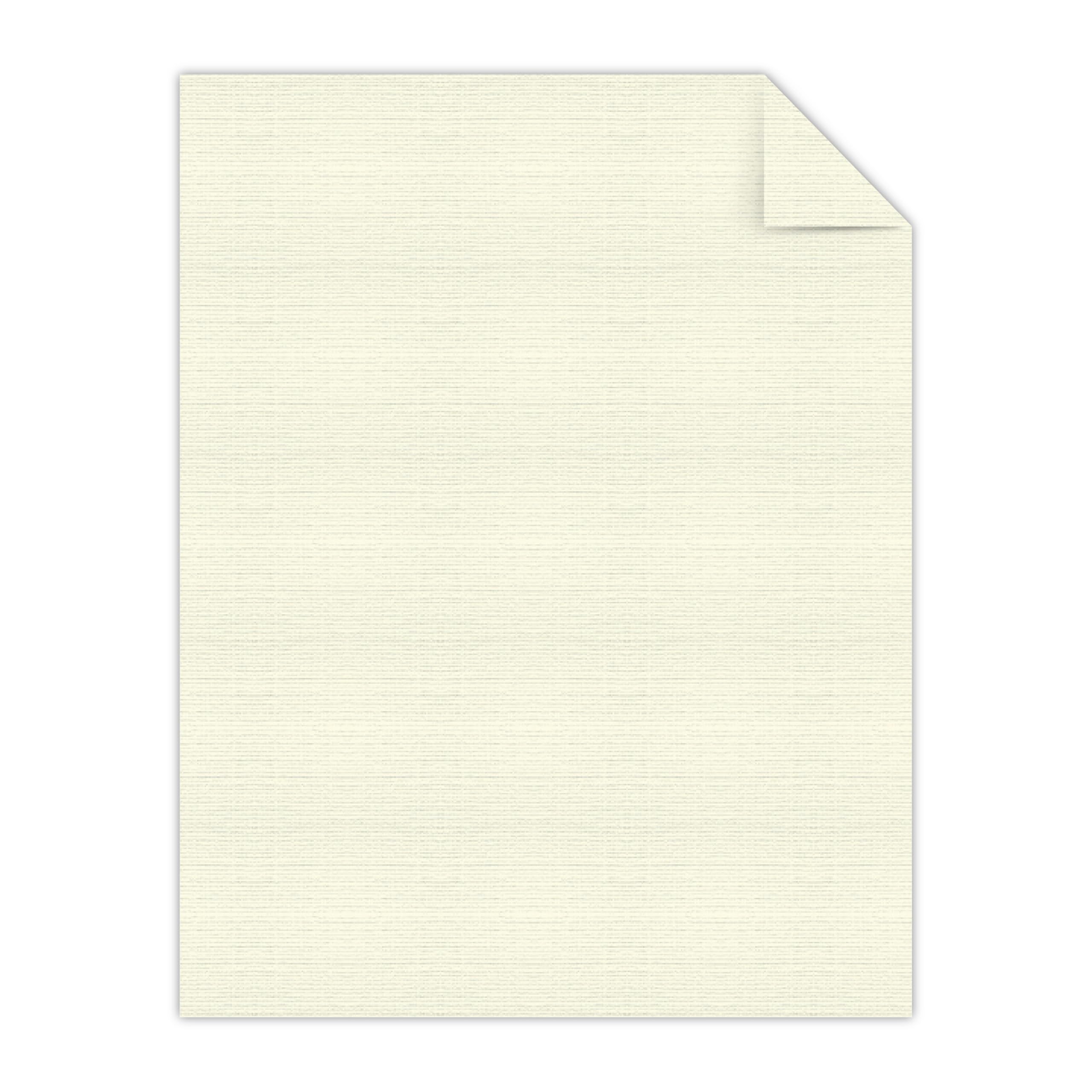 Neenah Classic Linen Premium Paper, 8.5" x 11", 24 lb, Baronial Ivory, 500 Sheets