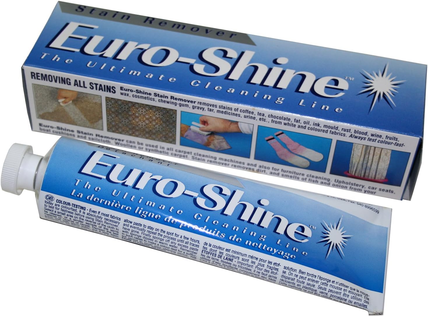 Stain Remover from White and Coloured fabrics for Remove Coffee, Tea, Chocolate, Oil, Ink, Mould, Rust, Wine, Blood, Fruits, Wax, Cosmetics, Gravy, Tar, Medicines, Urine, etc