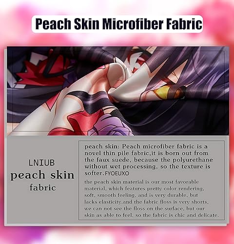 Miniatura 9 de Anime Game Genshin Impact Girl Yae Miko - Funda de almohada corporal para abrazar, doble cara impresa de 59 x 19 pulgadas, funda de almohada