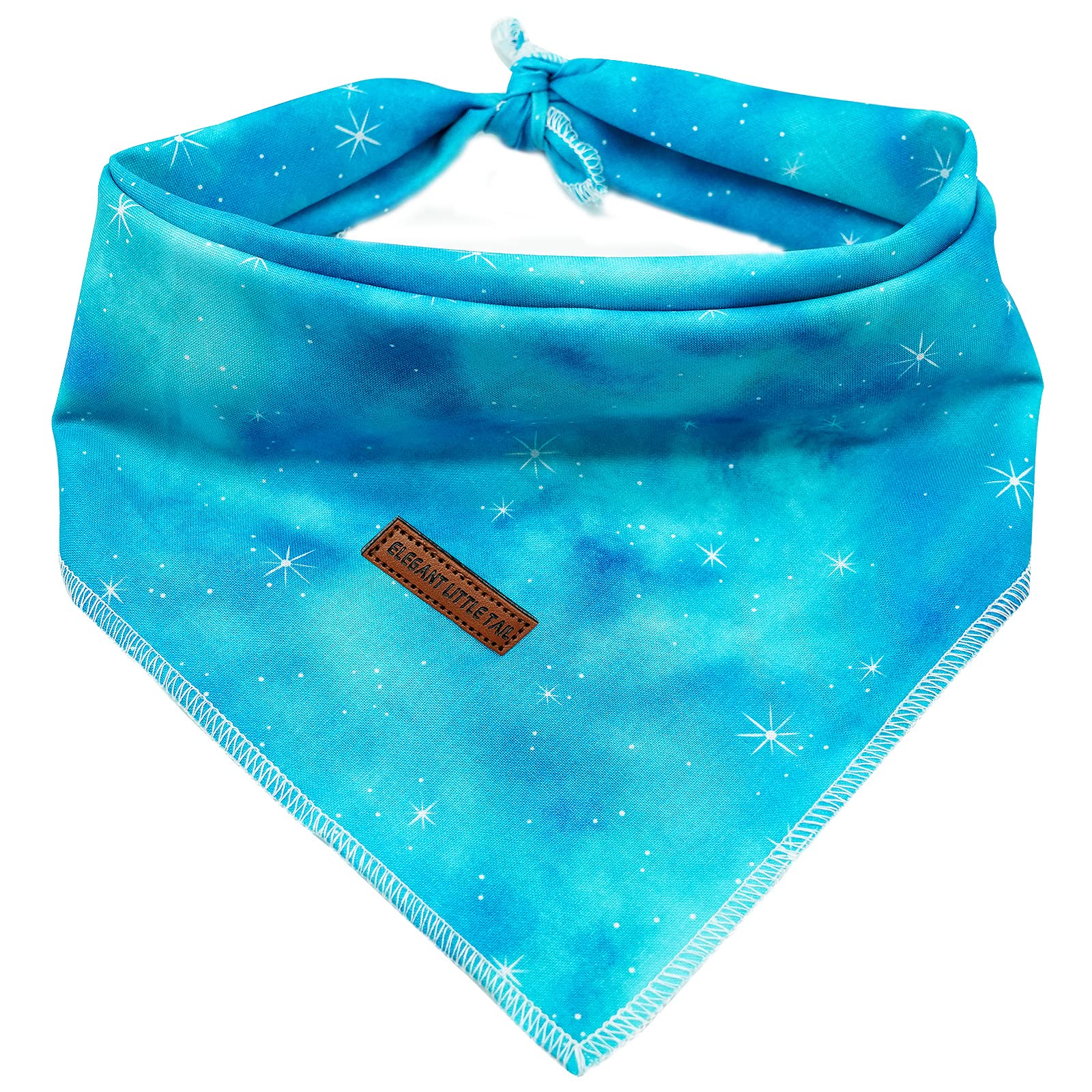 Elegant little tail Dog Bandana, Summer Pet Birthday Gift Dog Bibs Scarf, Soft Adjustable Square Dog Kerchief for Small Medium Large Dogs