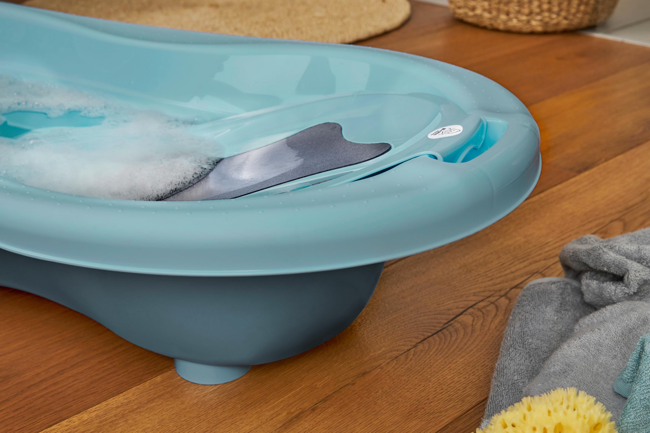 Rotho Babydesign TOP Xtra Babybadewanne, Lagoon