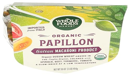 Miniatura 3 de Whole Foods Market, Pasta orgánica, Papillon con raíces y verduras, 16 onzas