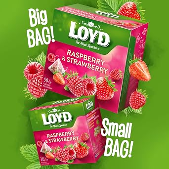 Raspberry & Strawberry Flavoured Fruit Tea