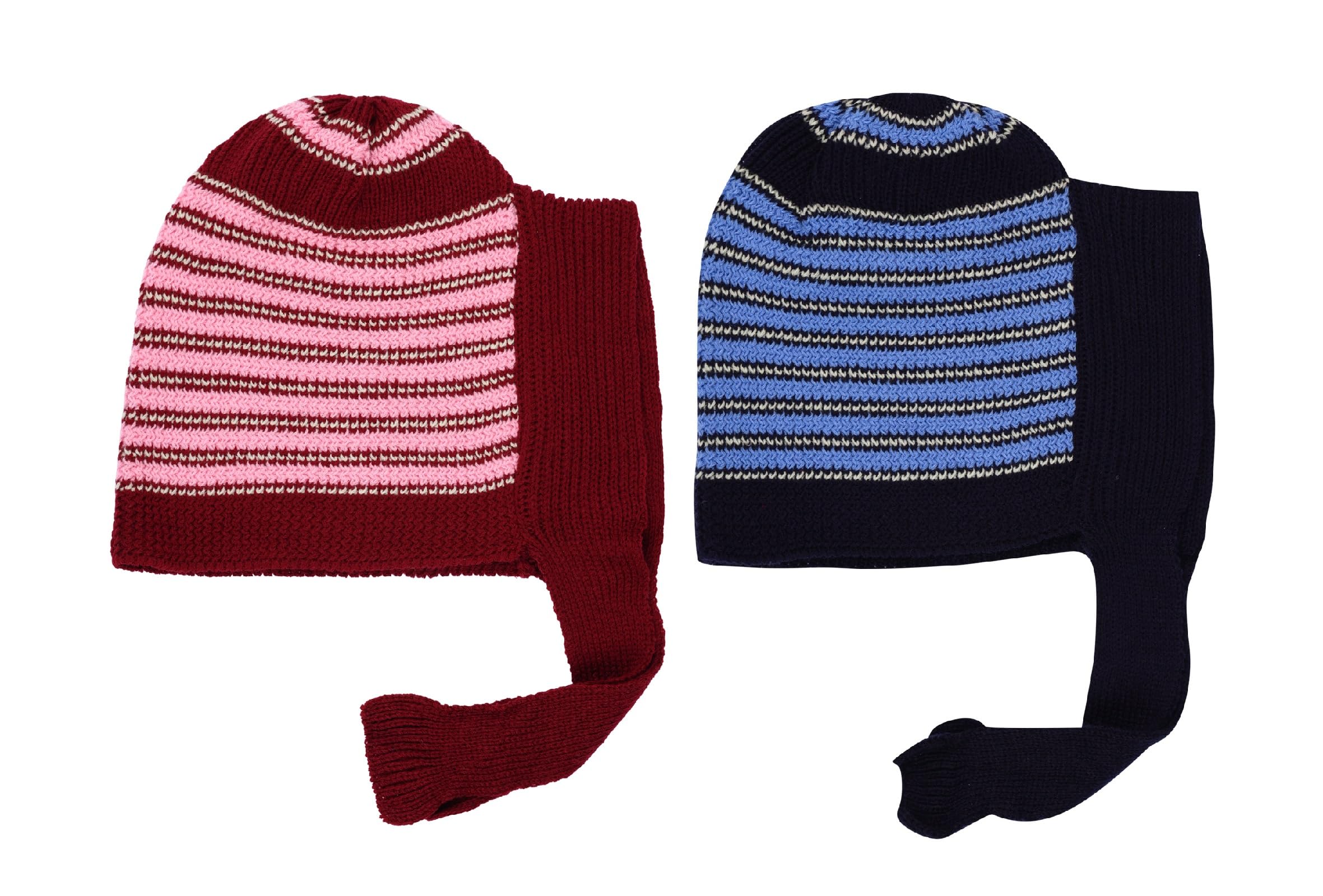 queen style Quality Woolen Headscarf for Women and Girls-Pack of 2-picture-42