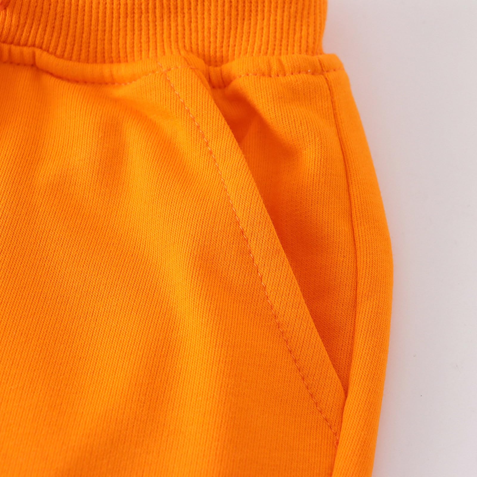 Generico Pantaloncini Estivi per Bambini Vita Regolabile con Coulisse Pantaloncini Scolastici Bambini con Tasche Multiple Tempo Libero Larghi Lunghi Bermuda Pantaloni Corti per Adolescenti