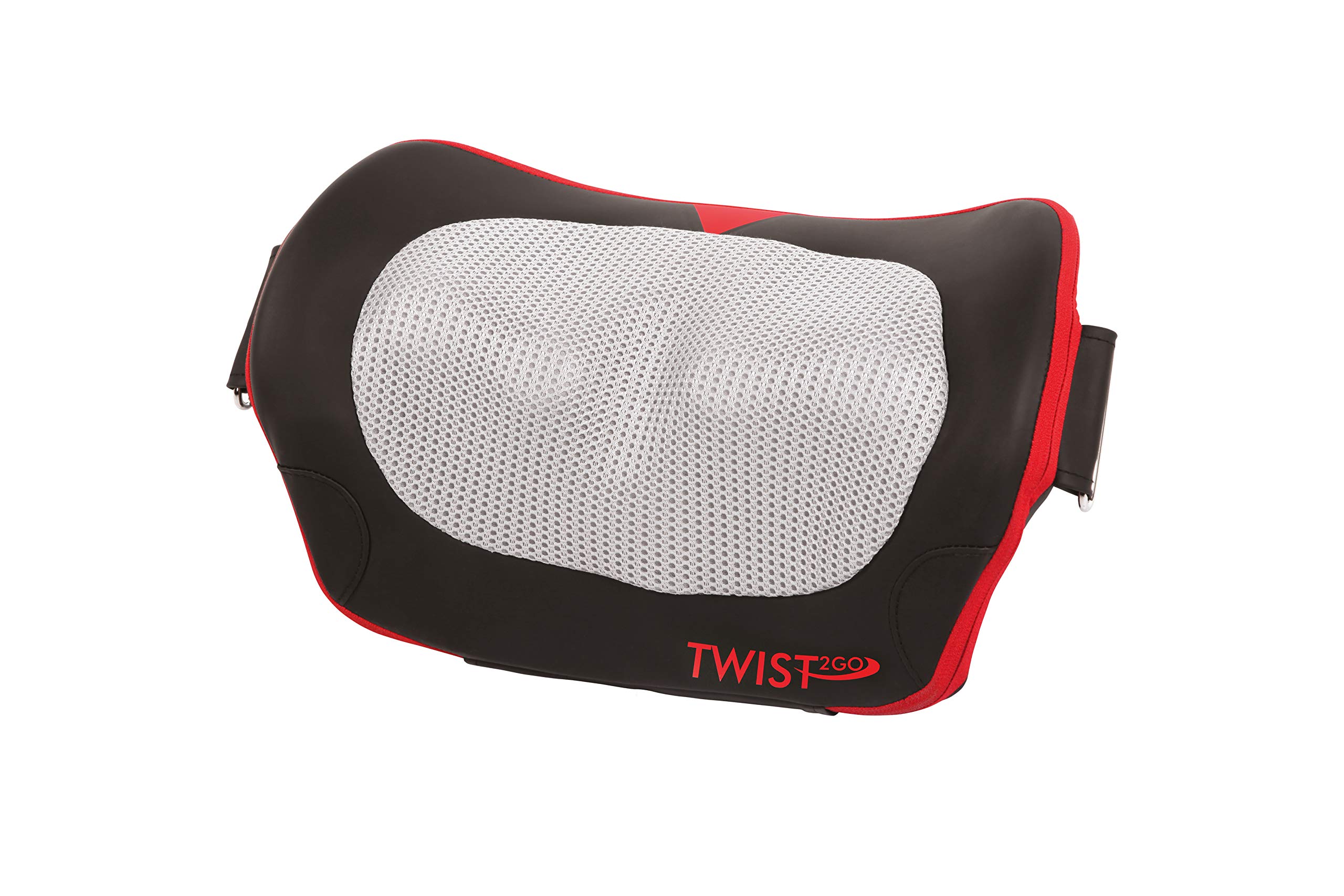 Miniwell Twist2Go Casada Massagegerät Massagekissen Shiatsu Heating Wärmefunktion Wireless kabellose Nutzung Massage für den Nacken Schulter Rücken für Zuhause Büro