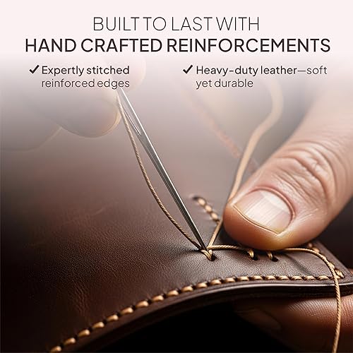 Miniatura 9 de Funda de cuaderno de cuero marrón, diario XL envejecido 7.5x9.75, cuaderno de cuero hecho a mano, funda para la Biblia, cuaderno de viaje