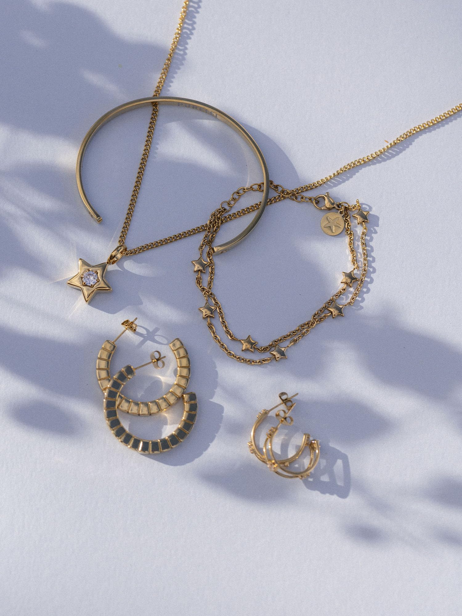 Purelei Star Kette – wasserfest & verstellbar | Funkelnder Sternanhänger mit Zirkonia | Edelstahl & 14K/18K Vergoldung | Symbol für Verbindung, Zusammenhalt & Dein inneres Leuchten