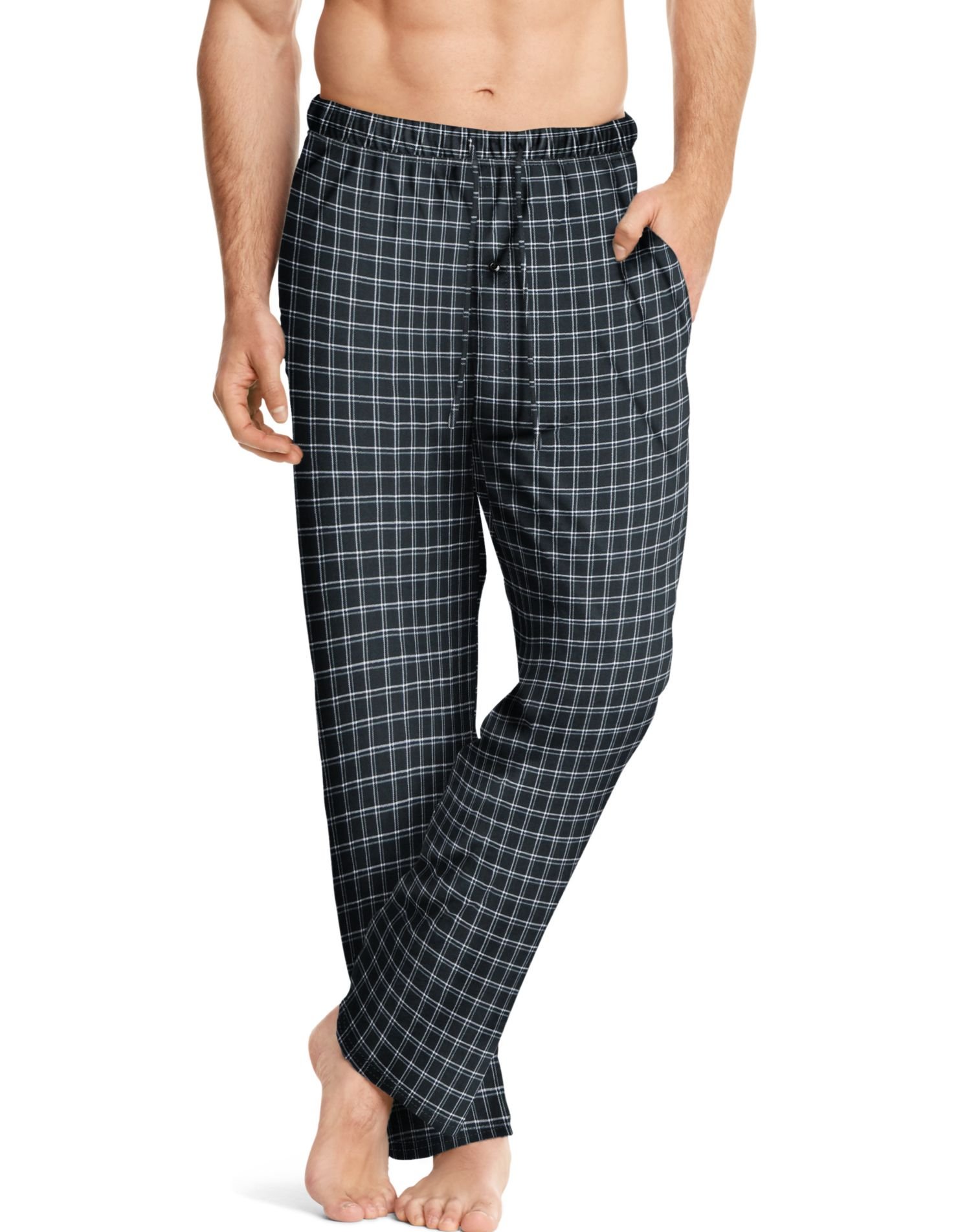 Hanes ComfortSoft® Men`s Cotton Printed Lounge Pants - Best-Seller!