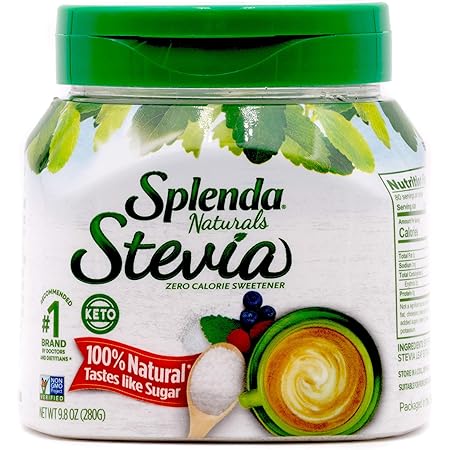 Splenda Naturals Stevia Sweetener No Calories All Natural Sugar Substitute Without Bitter Aftertaste 9 8 Ounce Jar Pack Of 1 Amazon De Grocery