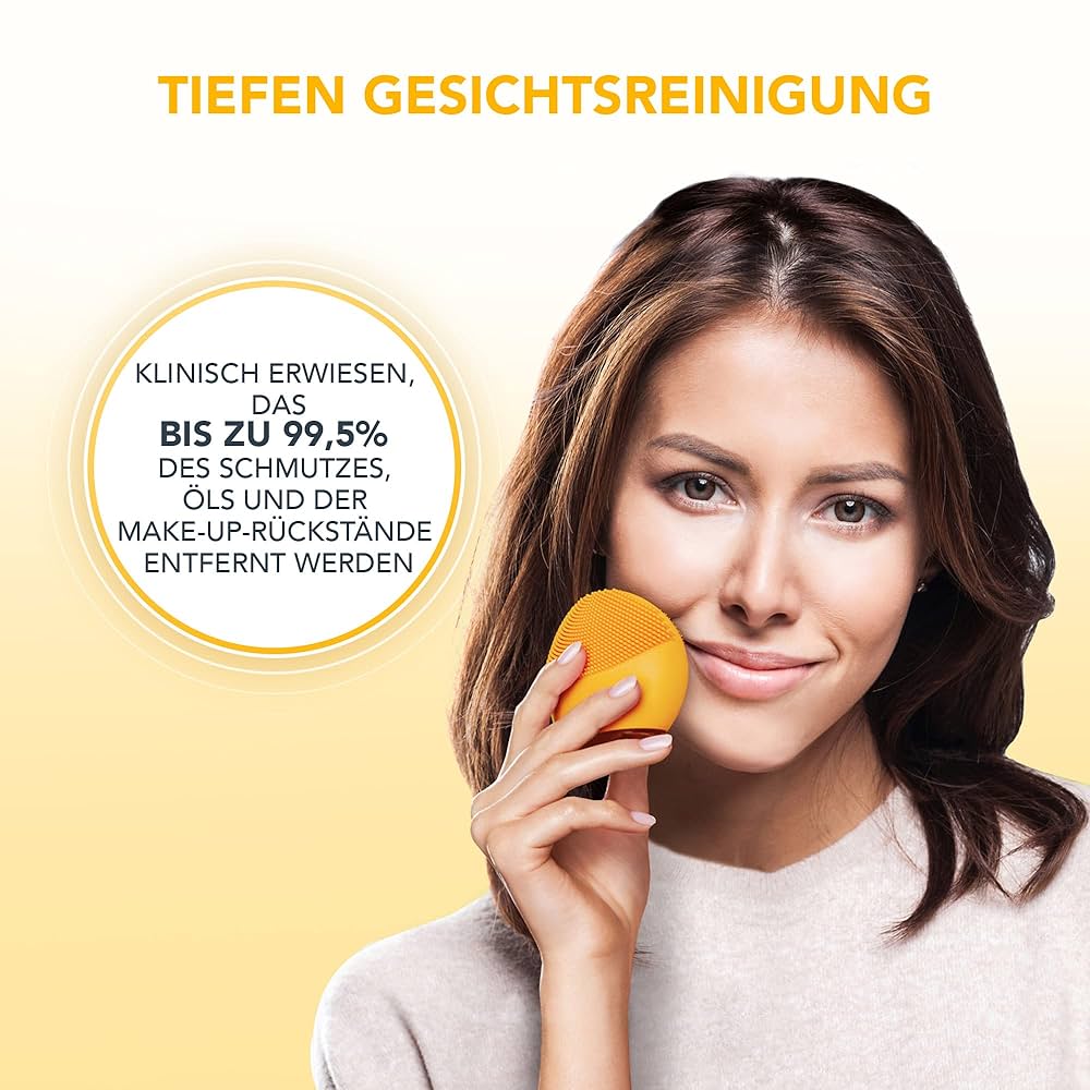 洗顔グッズ FOREO LUNA mini 2 sunflower yellow Foreo 斐珞爾LUNA Mini 2 潔面儀Sunflower Yellow 香港行貨