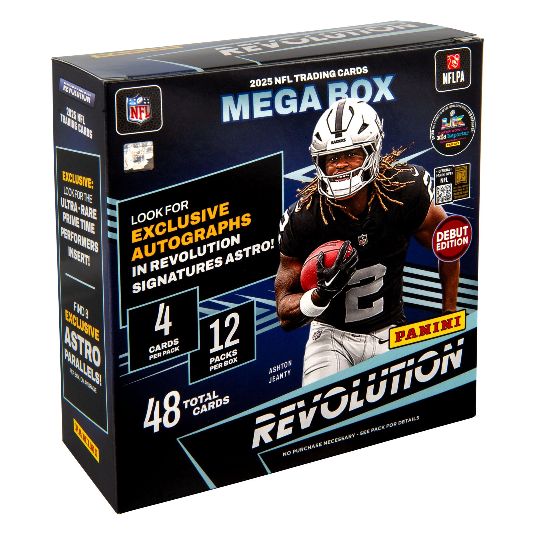 2025 Panini Revolution, Fußball-Sammelkarten, Mega-Box