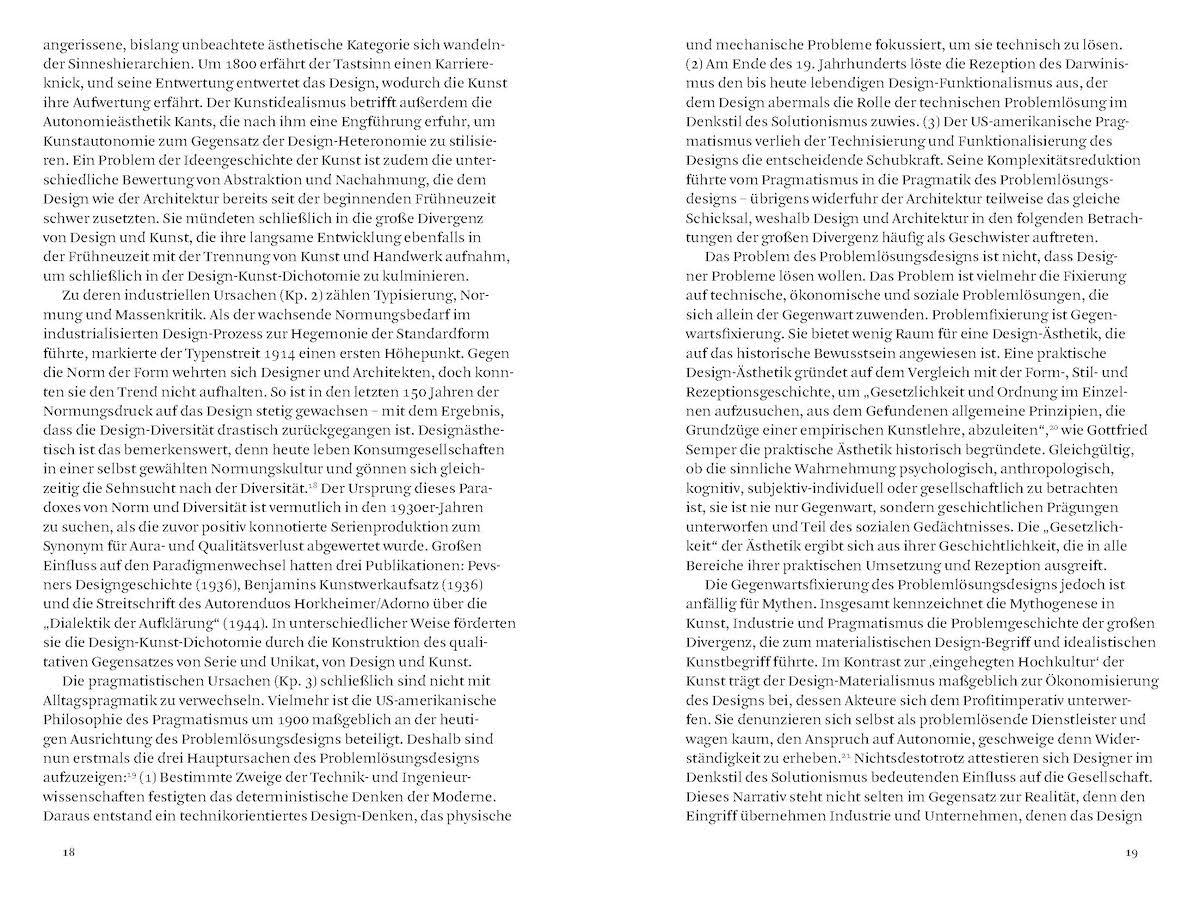 Das Design-Dilemma zwischen Kunst und Problemlösung (Hatje Cantz Text, Band 7)