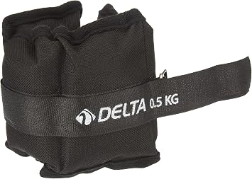 Delta Hand Foot Wrist Muscle Strengthening Weight Set,2 x 0.5 Kg,Black
