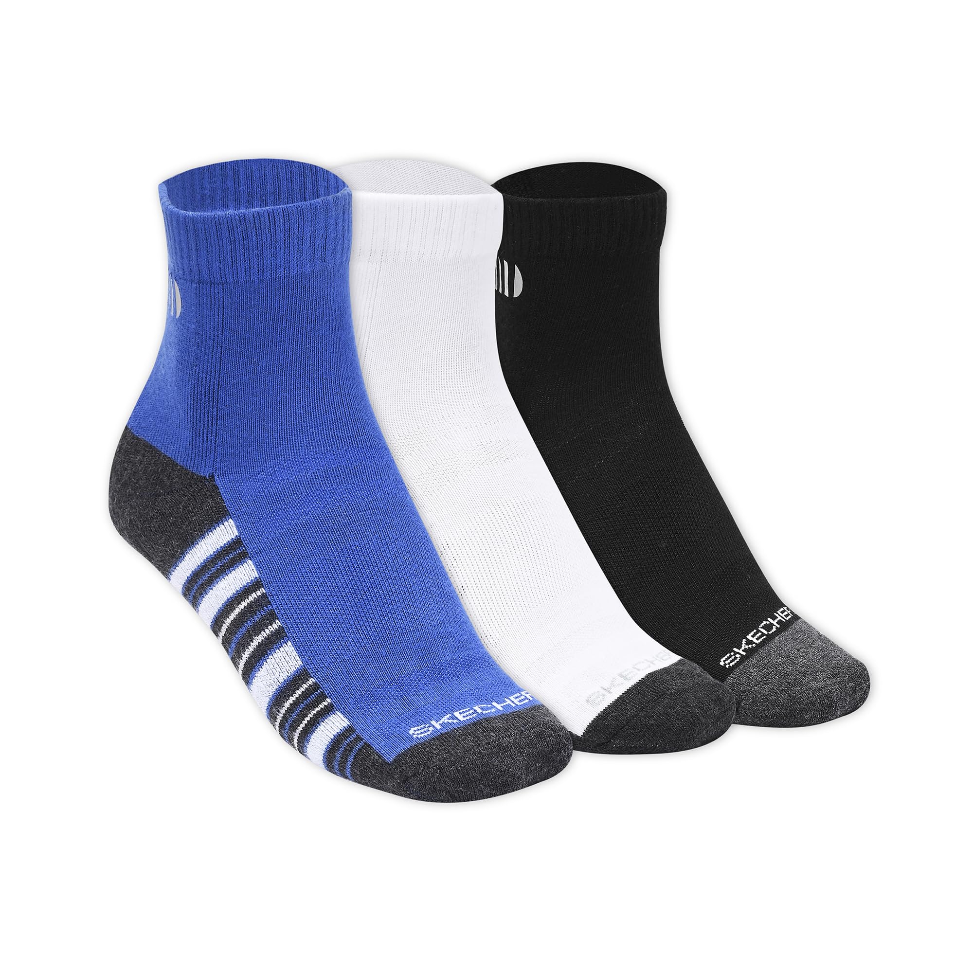 Unisex Adults 3 Pack of UNISEX HALF TERRY ANKLE Socks Multi SOCKS-image-35