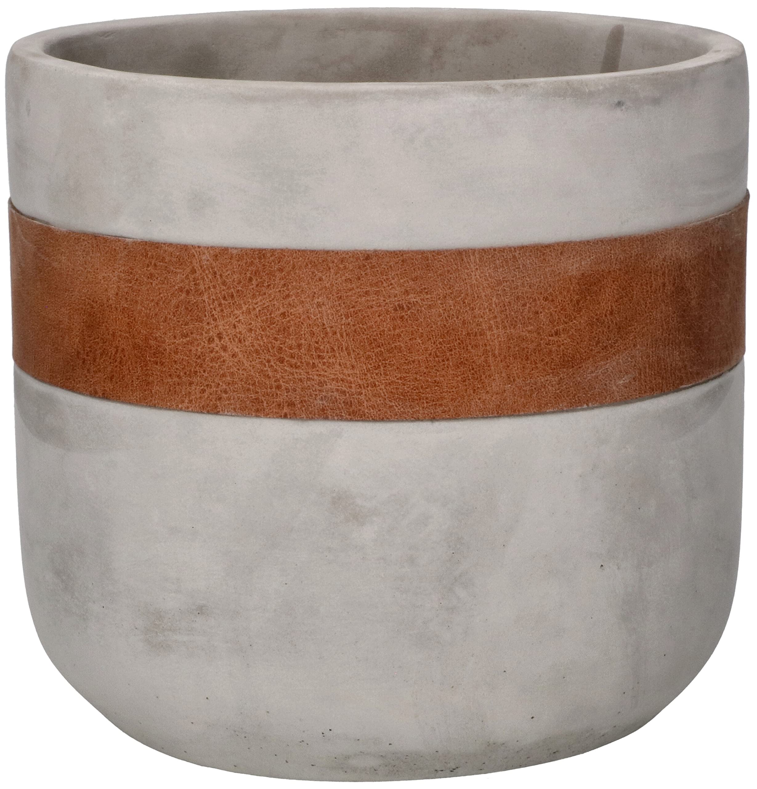 beske-manufaktur - Vaso da fiori in calcestruzzo, dimensioni 13 x 13 x 13 cm, 100% fatto a mano, prodotto in Germania, design intramontabile, elegante e puristico
