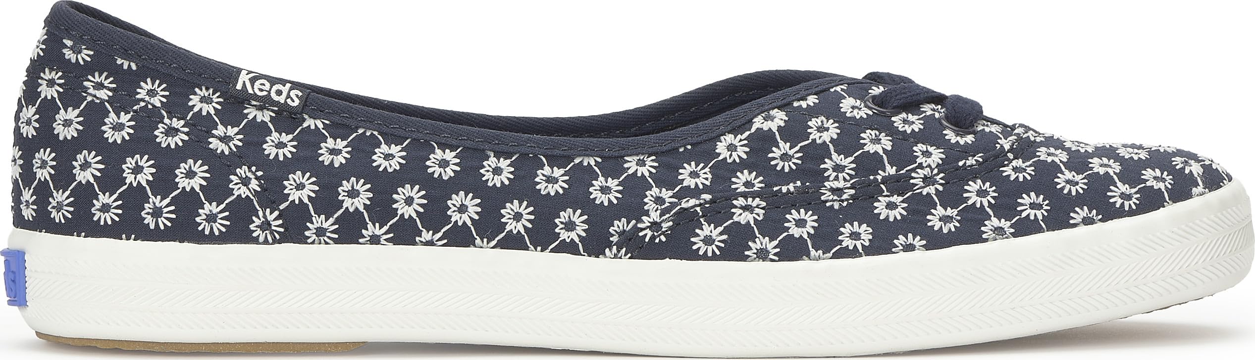 Keds The Mini - Slip On para Mujer, con Ojal Daisy Navy, 6
