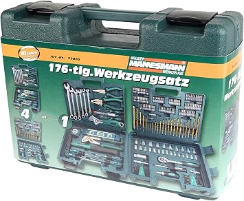 Mannesmann Universal Tool Set (176 Pieces)