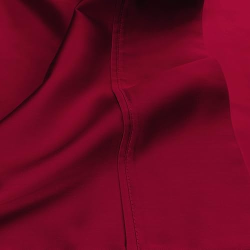 Miniatura 7 de Superior Juego de sábanas de algodón egipcio de 400 hilos, 1 sábana bajera elástica con bolsillos profundos, 1 sábana encimera y 2 fundas de