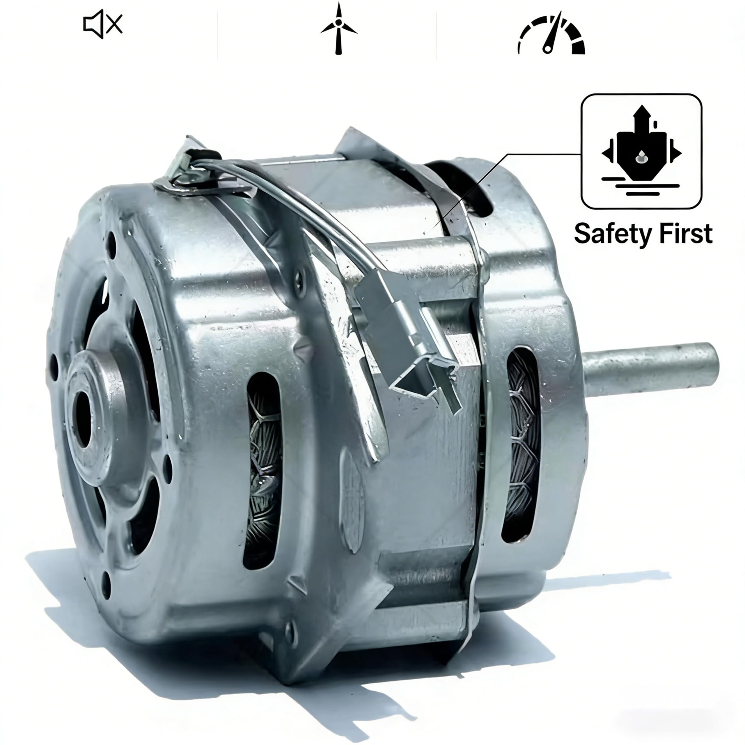 Débit d'air élevé de 16 000 m³/h : ventilateur de sol industriel robuste – Moteur puissant de 500 W, inclinaison réglable, boîtier en acier durable, lames en aluminium – pour entrepôt, usine, atelier