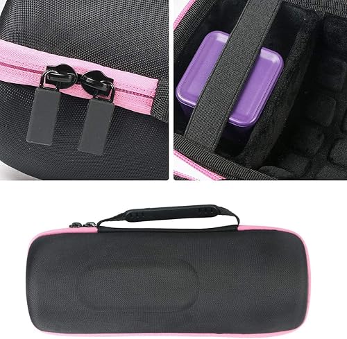 Miniatura 19 de co2CREA Funda de viaje rígida de repuesto para JBL Charge 4 / Reemplazo para altavoz Bluetooth impermeable JBL Charge 5 (negro y azul interior)