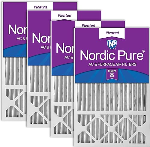 Miniatura 27 de Nordic Pure - Filtro de aire, 16x25x4/16x25x5 (4-3/8 Actual Depth)