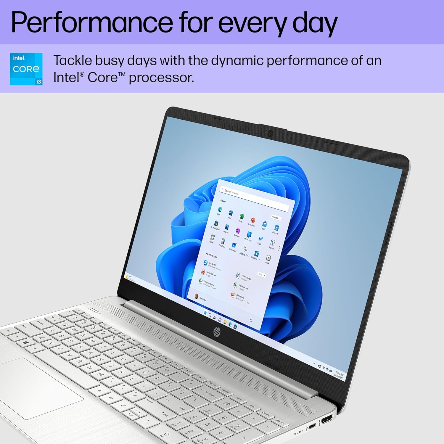 HP 2024 15.6" FHD Thin Light Business Laptop, 6-Core Intel i3-1215U (Beat i5-1135G7), 16GB RAM, 1TB SSD, UHD Graphics, Fingerprint Reader, HD Webcam, Wi-Fi 5, Win 11 Pro +MarxsolAccessory
