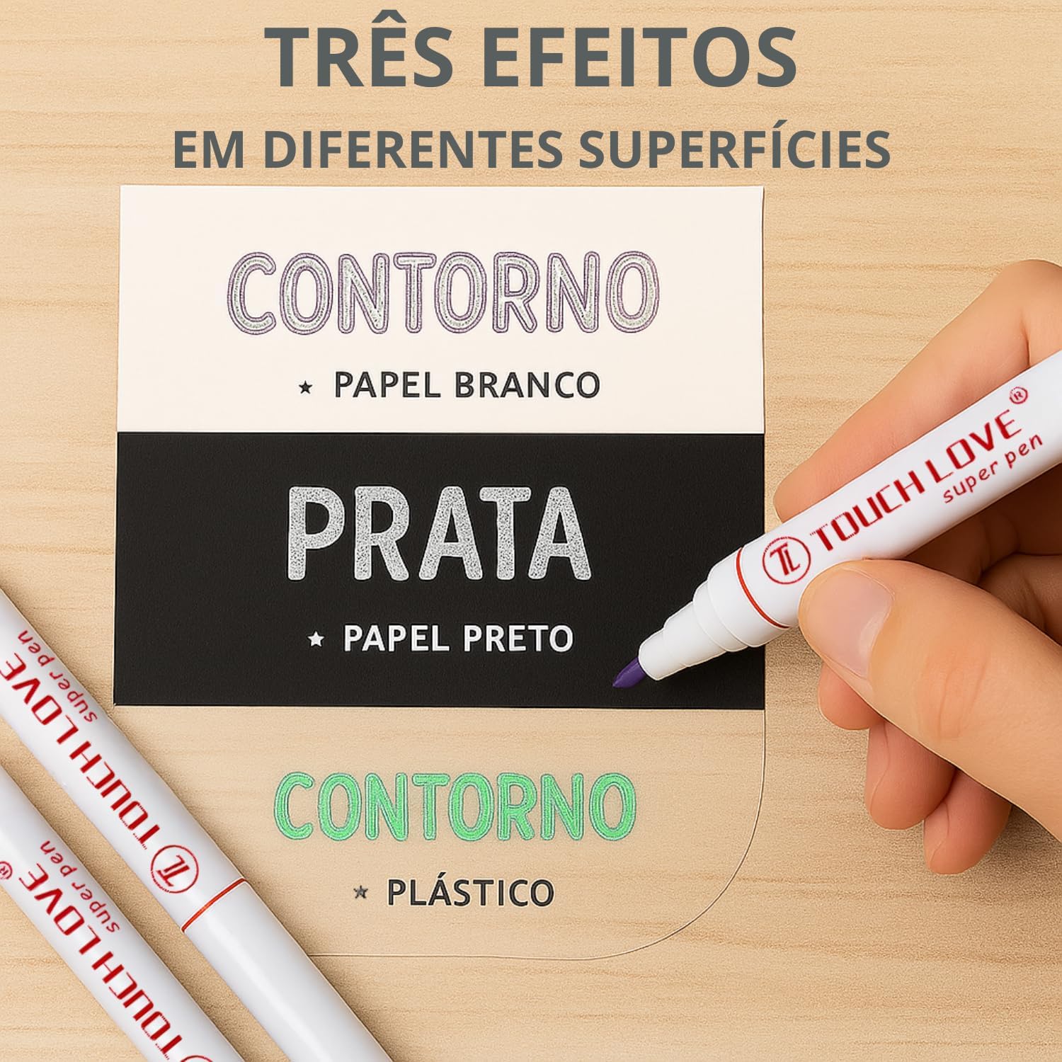 Marcadores de Contorno Outline, Canetas Brilhantes Com Glitter, Linha Dupla, Marcador Metálico, Canetas de Gel Metálico Para Desenhar, Presente Para Crianças e Adultos (8 CORES) Marcadores de Contorno Outline, Canetas Brilhantes Com Glitter, Linha Dupla, Marcador Metálico, Canetas de Gel Metálico Para Desenhar, Presente Para Crianças e Adultos (8 CORES)