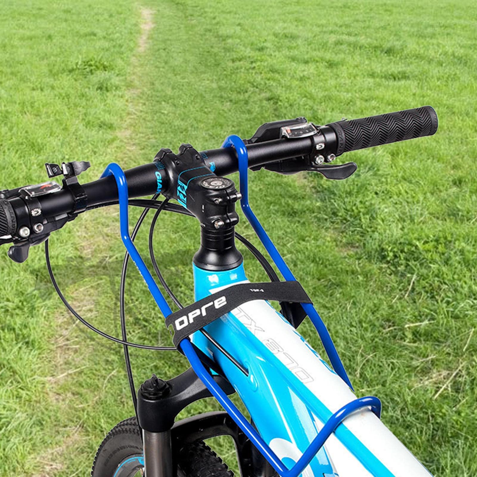 A/R Outil de support de guidon – Stabilisateur de guidon de vélo, support de guidon empêche la roue de vélo de