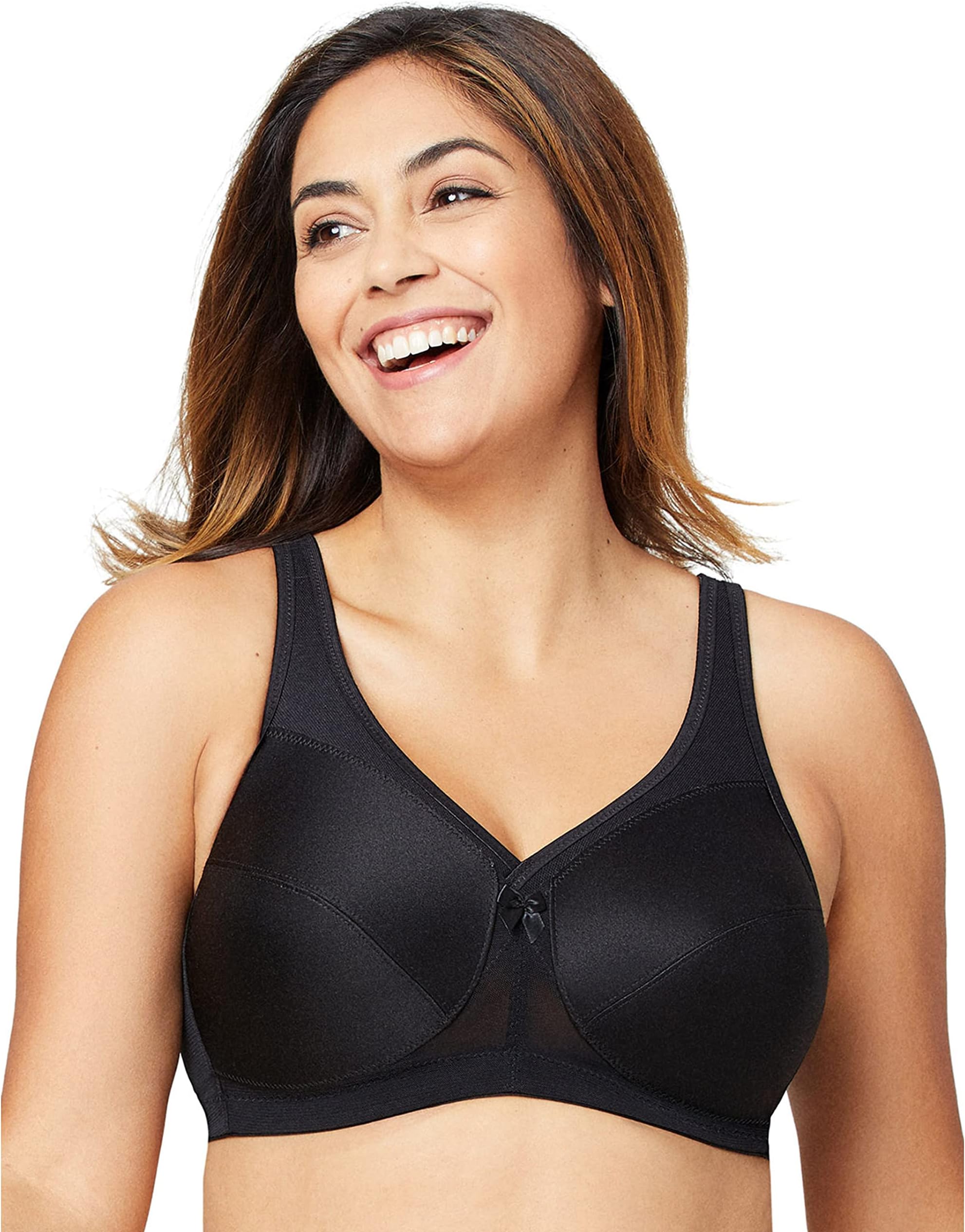 Glamorise Women's Plus Size MagicLift Active Support Bra Wirefree #1005