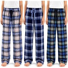 US Angels 3-Pack Boys Pajama Pants - Soft Jersey Knit OR Microfleece PJ Bottoms for Kids - Boys Sleepwear, Size 7-20