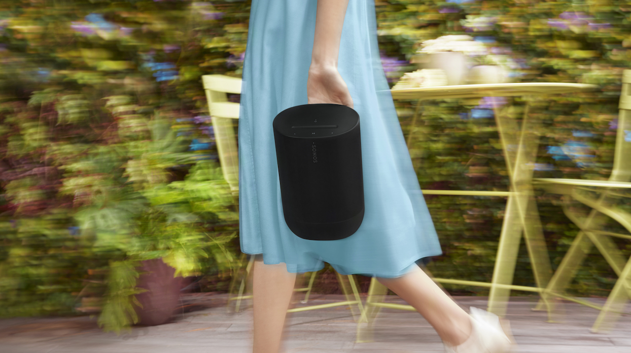 Sonos Move 2 | Wireless Portable Speaker with WiFi, Bluetooth