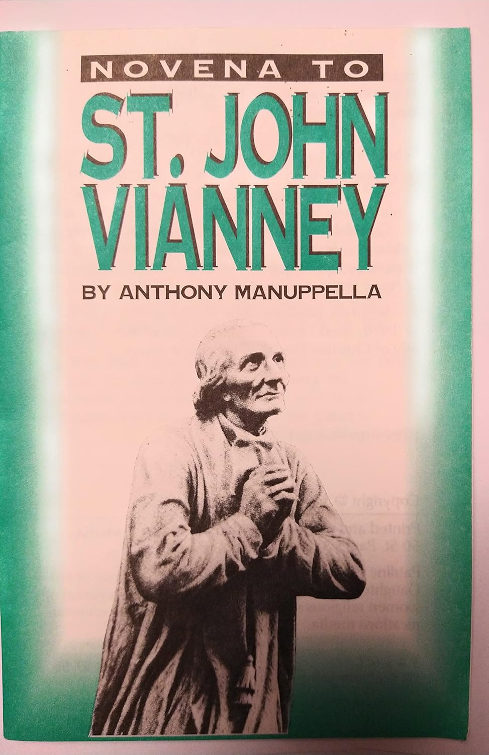 Novena to St John Vianney A. Manuppella 9780819851215 Books