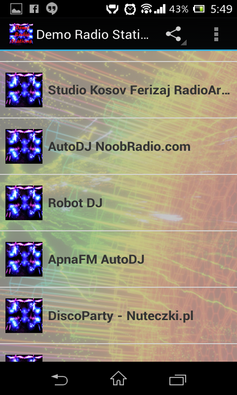 Top 25 Demo Music Radio Stations - App on Amazon Appstore