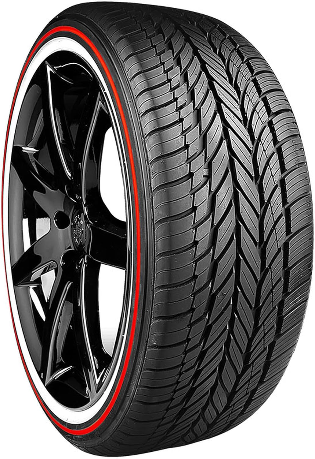Mcties Vogue Custom Built Radial VIII Red Stripe All Season 245/40R20 99V XL Passenger Tire