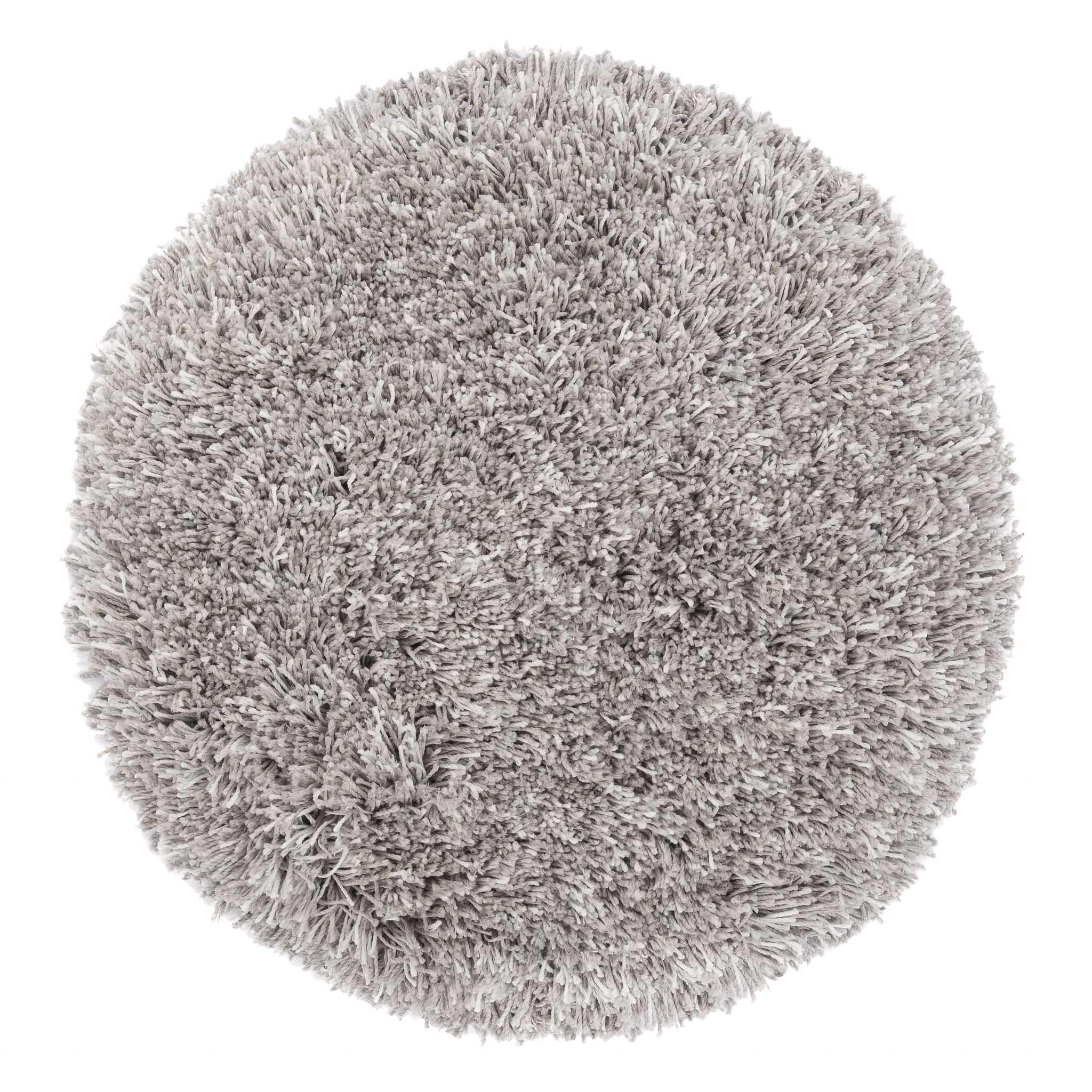 Heckett Lane Cona Badematte/Badteppich 60x60 cm – Weiche & rutschfeste Duschmatte – Hochwertiger Badvorleger für Badezimmer – Grau
