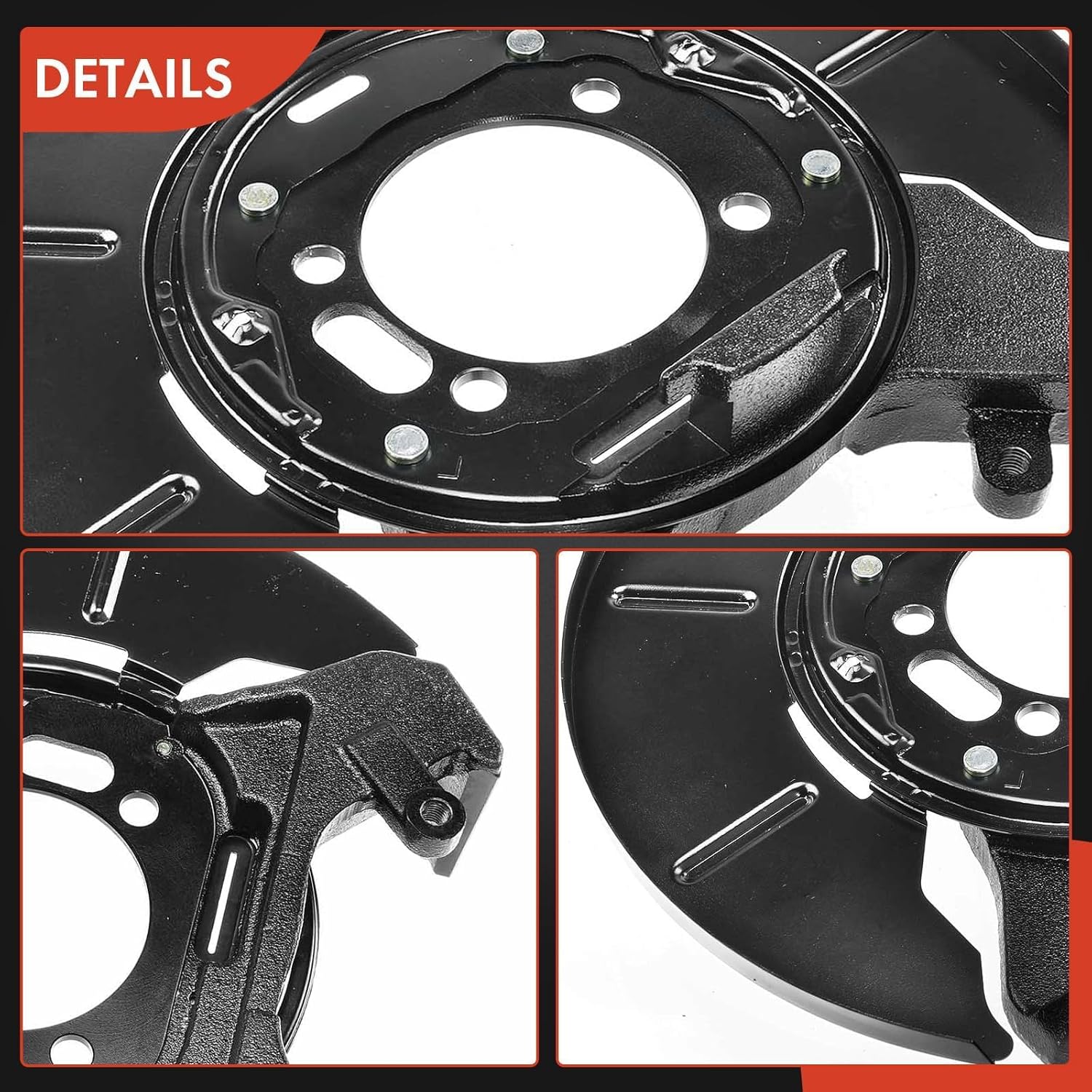 A-Premium Rear Driver Side Brake Dust Shield Plate Compatible with Dodge Grand Caravan Caravan Chrysler Town & Country 2001-2007 Voyager