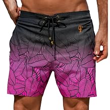 Tucann Mens Trunks 5" Compression Liner Quick Dry Zipper Pocket Chlorine Resistan 4 Way Stretch Swim Shorts for Men