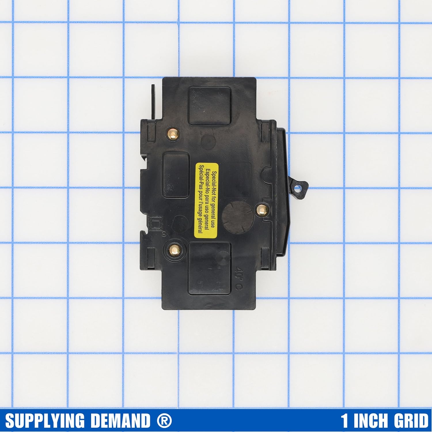 Supplying Demand 425081 QOU235 HVAC Circuit Breaker 35A 2-Pole DIN Rail Mounting