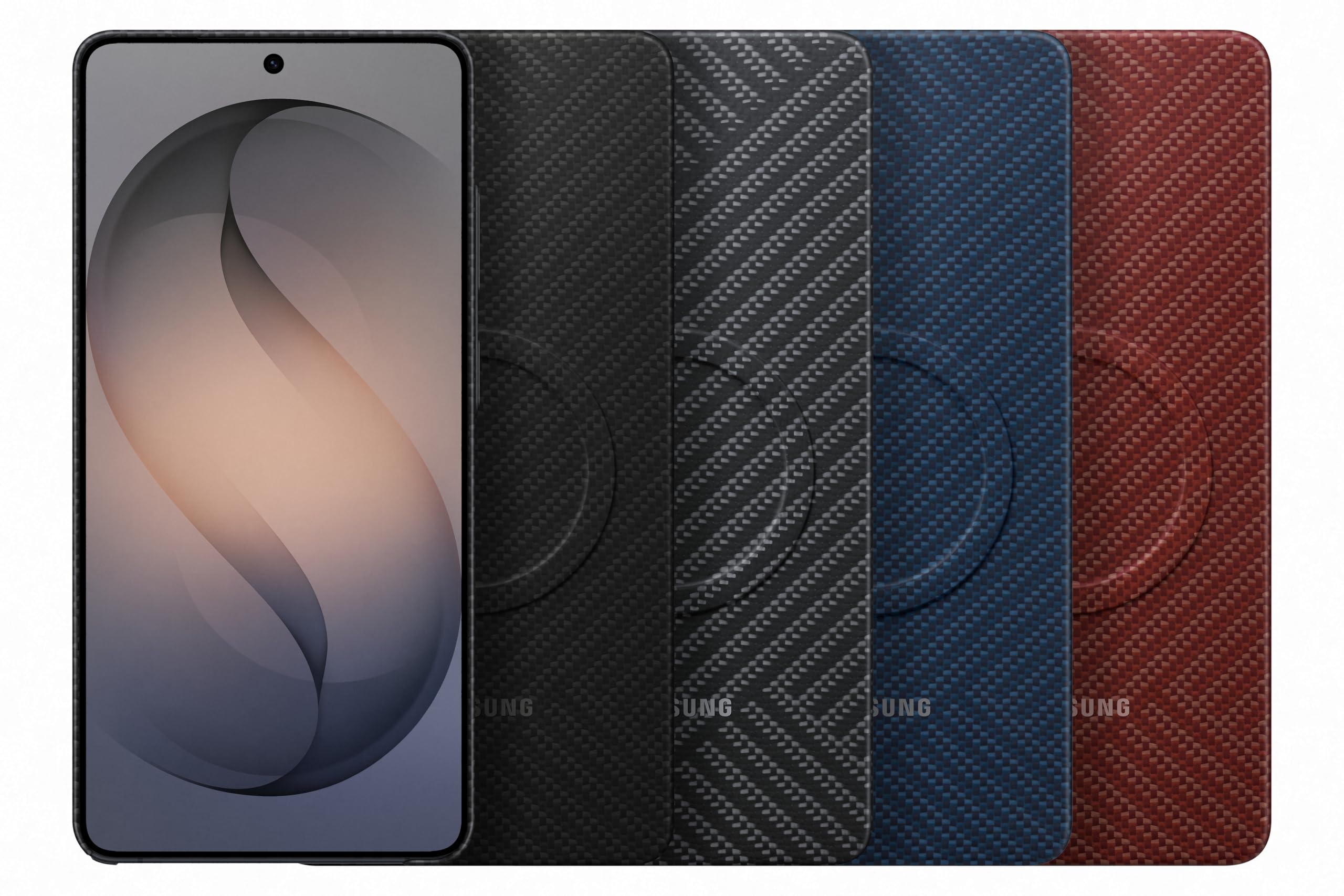 Samsung Etui na telefon Galaxy S26 Ultra Carbon, czarne