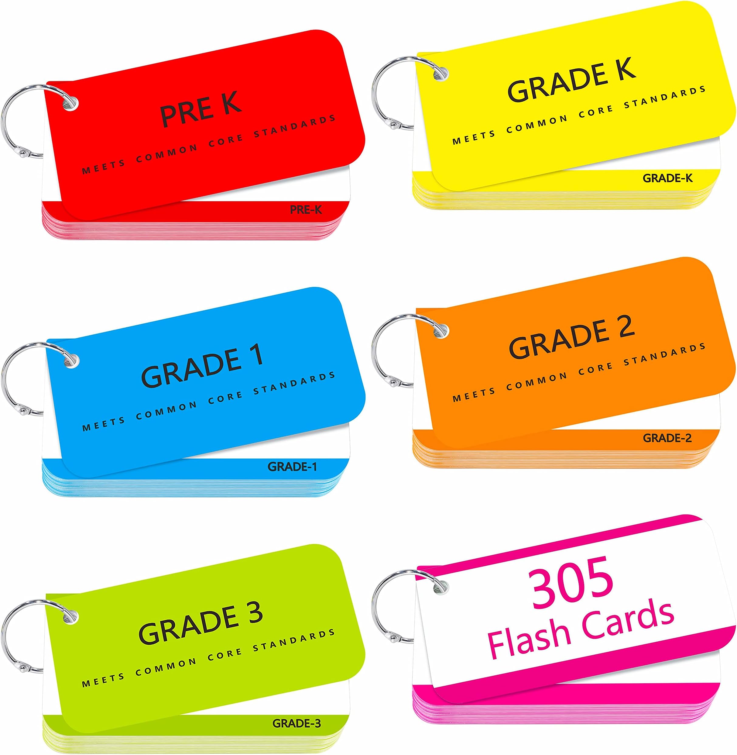 305 Flash Cards Include 250 Dolch And Fry Sight Words | Desertcart INDIA