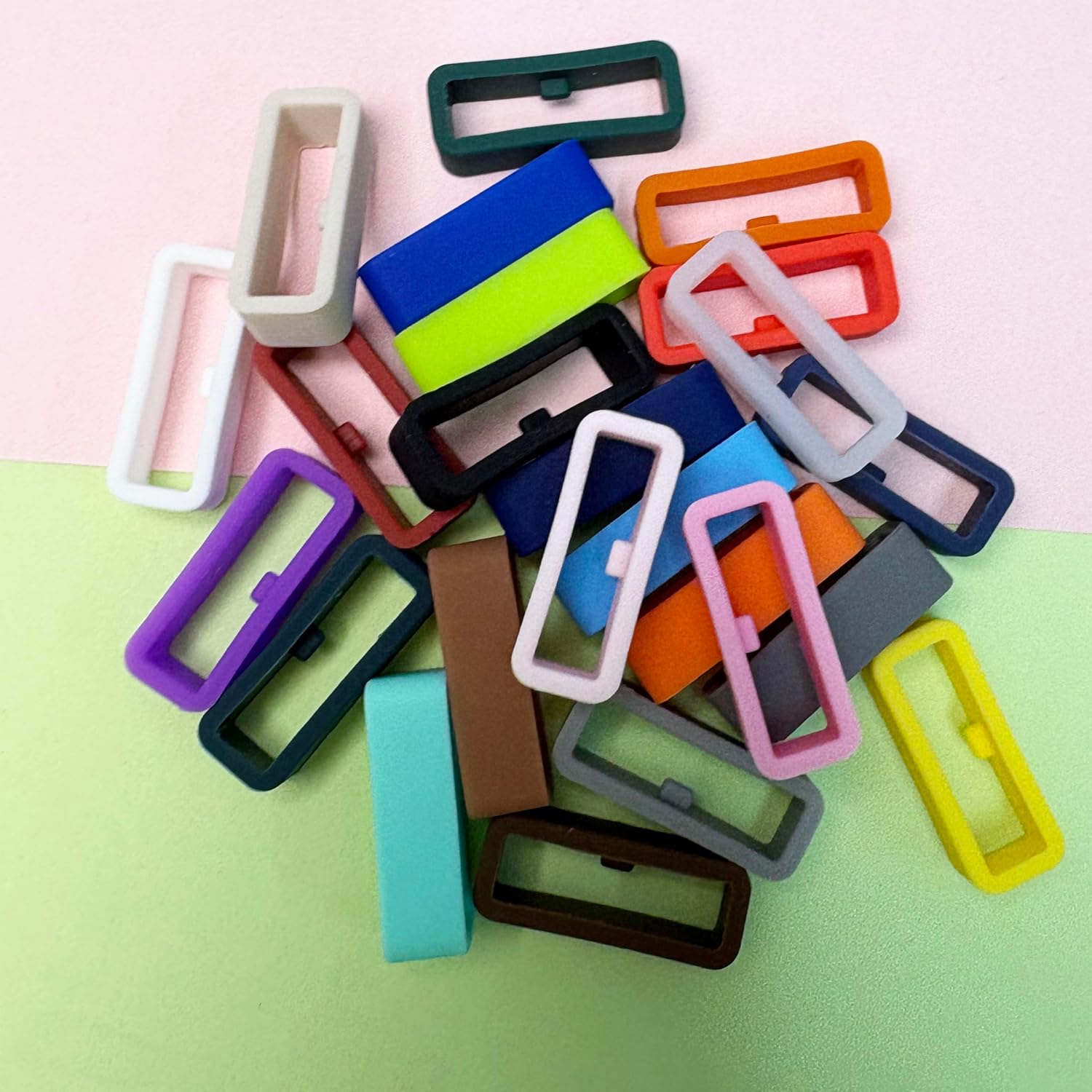 24pcs Magic Band Clips Compatible for Disney Magic Band+ & Band2.0 and More, Silicone Fastener Rings Loop Secure Holder for Magic Band Protectors image 5