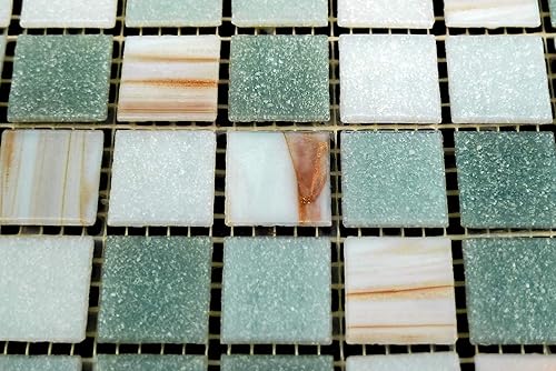 Miniatura 232 de Parent of Mosaic Tiles 22 verde mixto