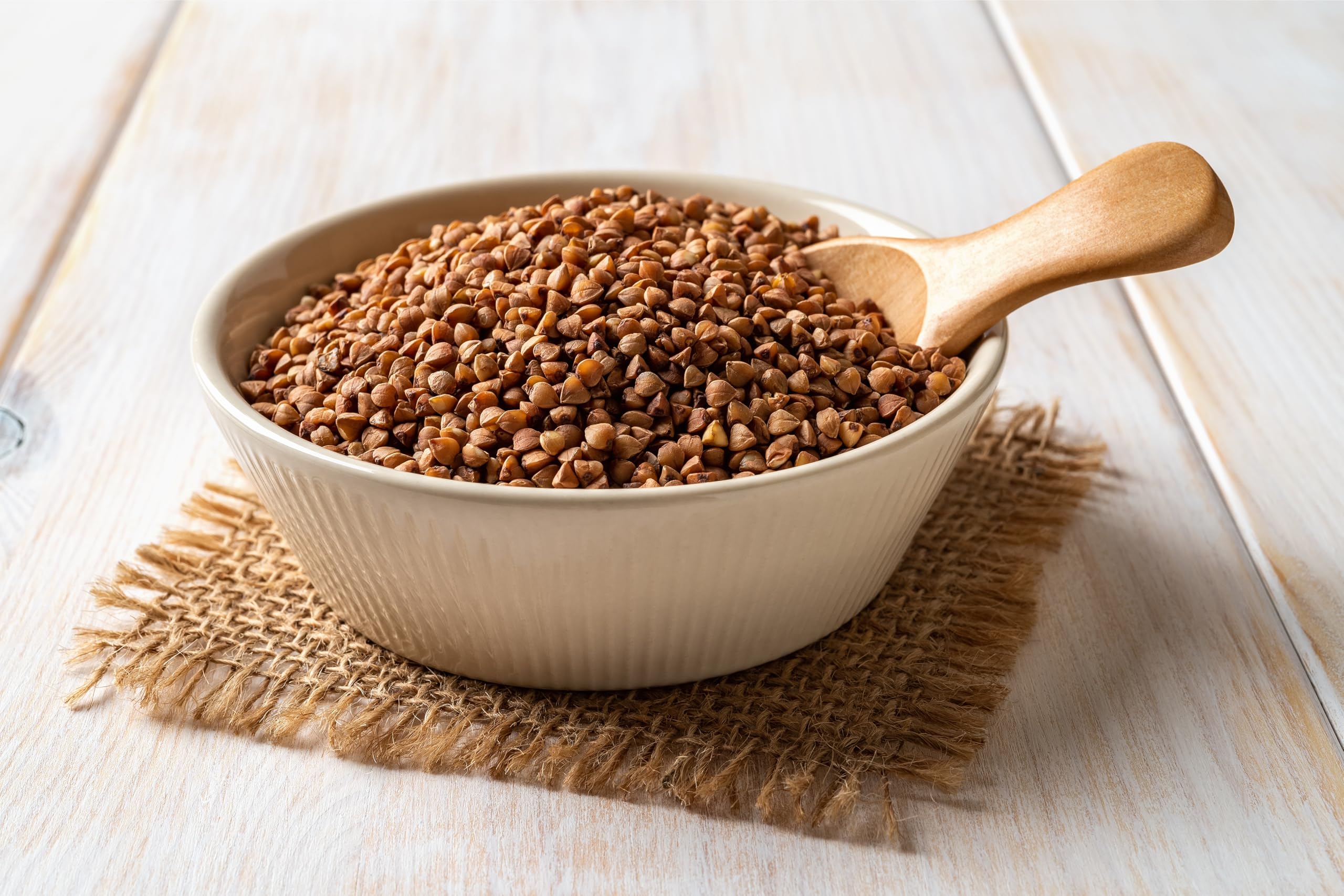Mynatura Buchweizen ganze Körner | Vielseitig verwendbar | Vegane Ernährung | für Brot und Eintopf | Im Beutel 10x1000g