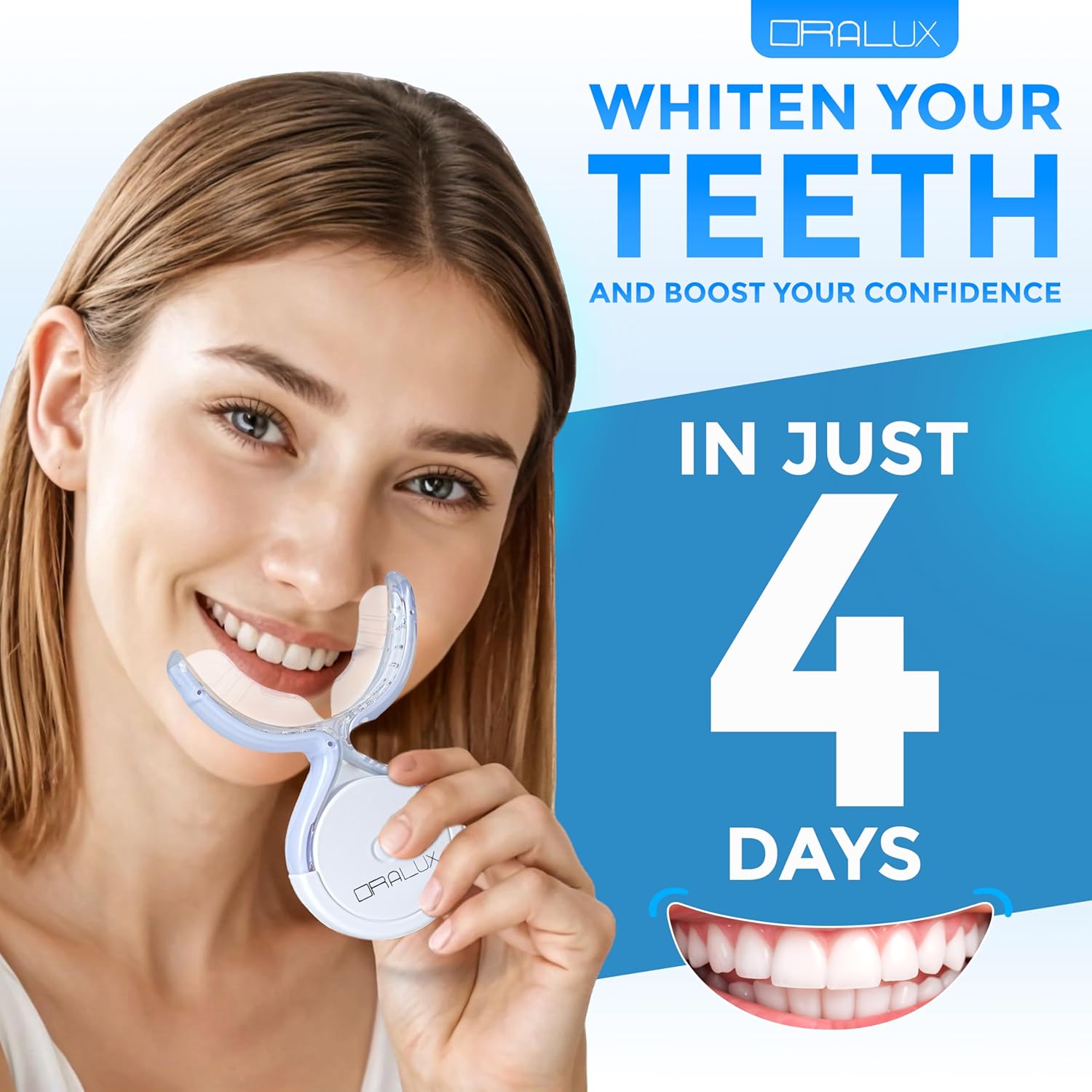 Professional Teeth Whitening Kit, Sensitivity Free, 35% Carbamide Peroxide + v34 Gel, (3) whitening Pens, 15+ Treatments, Brighter Teeth Faster at Home