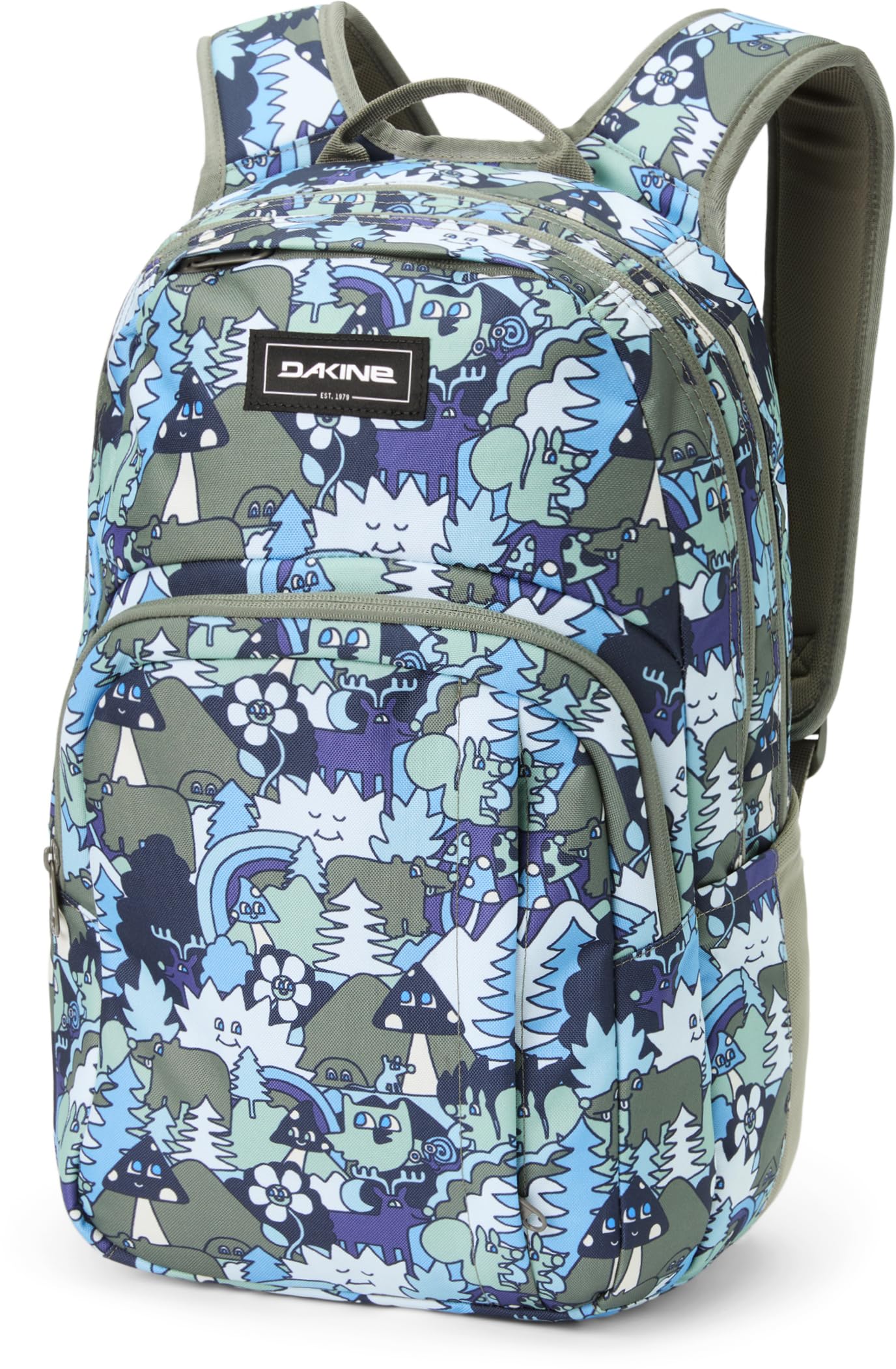 Amazon.com | Dakine CAMPUS BACKPACK M 25L T1-R WHIMSICAL FOREST 