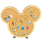 Personalized Pin Holder/Trading Pin Display/Disney inspired Cork Board/Home Decor (Mickey, 25