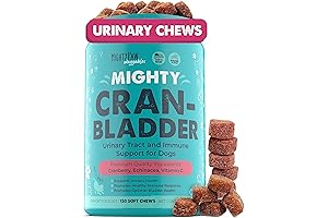 Waggables Cran-Bladder: Cranberry Supplement for Canine Bladder, Kidney, and Urinary Tract Health