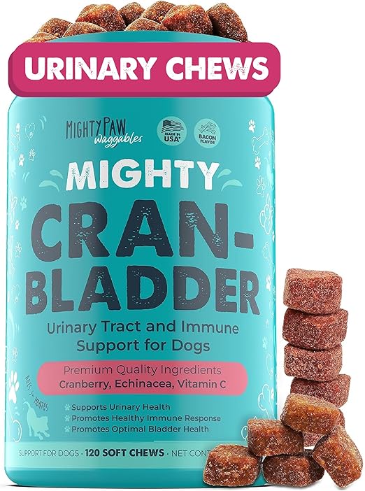 Amazon.com : Mighty Paw Waggables Cran-Bladder (Made in The USA) | Vet ...