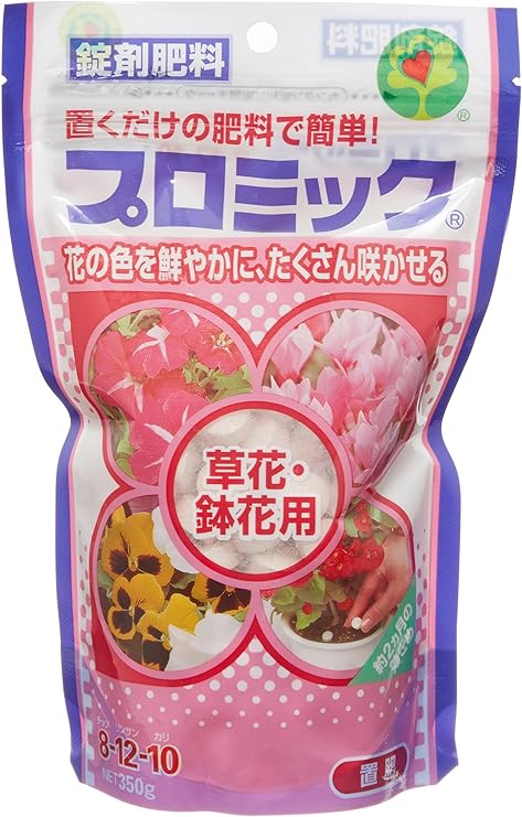 Amazon ハイポネックスジャパン 肥料 プロミック 草花 鉢花用 350g 鉢